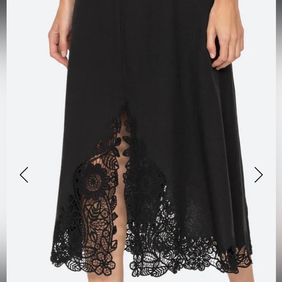 NWT Sea NY black Marcella Dress size 14 - Picture 4 of 7